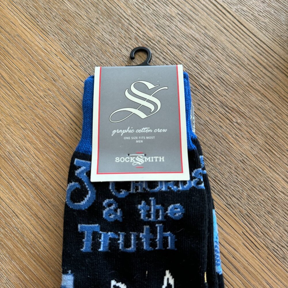 Socksmith Mens Guitar Socks